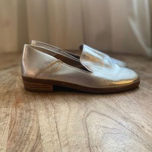 Lucky Brand Silver Cahill Flats